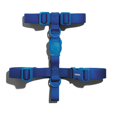 Neopro Blue H-harness ZeedDog