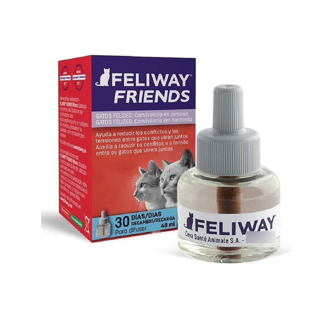 Feliway Friends Recarga 48 ml – PETZONAS