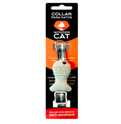 Wondercat Collar Gato Diseño Pez