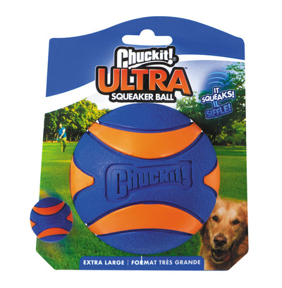 Chuckit! Ultra Squeaker Ball (XL / extra large/ format tres grande