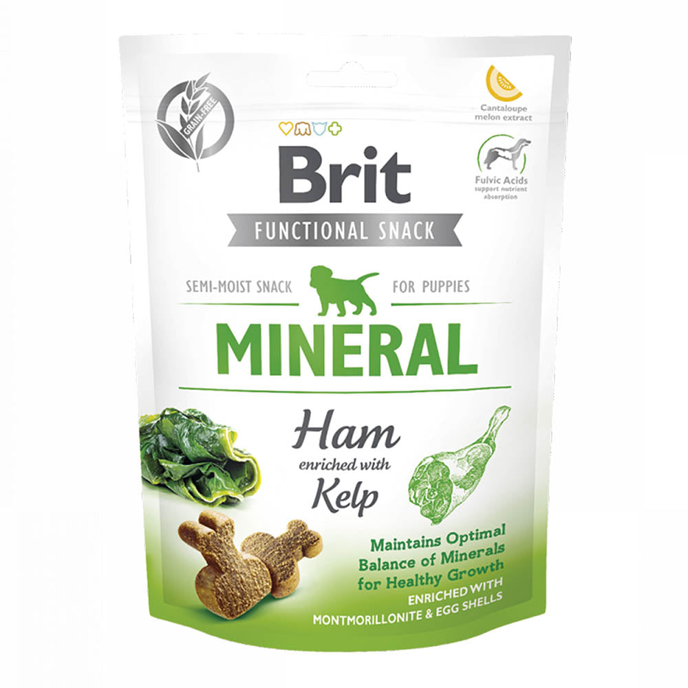 Brit Functional Snack Mineral Ham for Puppies 150g
