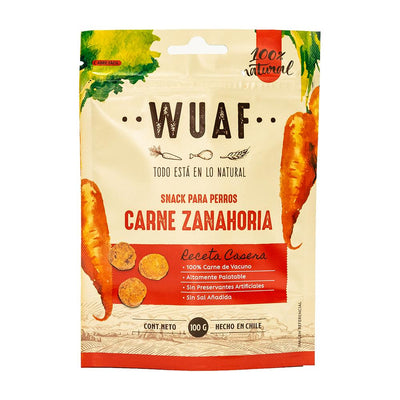 Wuaf Snack Carne Zanahoria