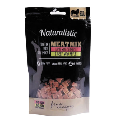 Naturalistic Meatmix Lamb/ Spinach & Beef / Apple