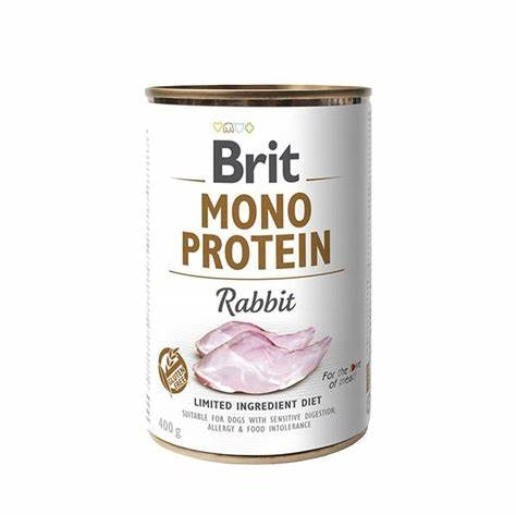 Brit Mono Protein Rabbit Lata
