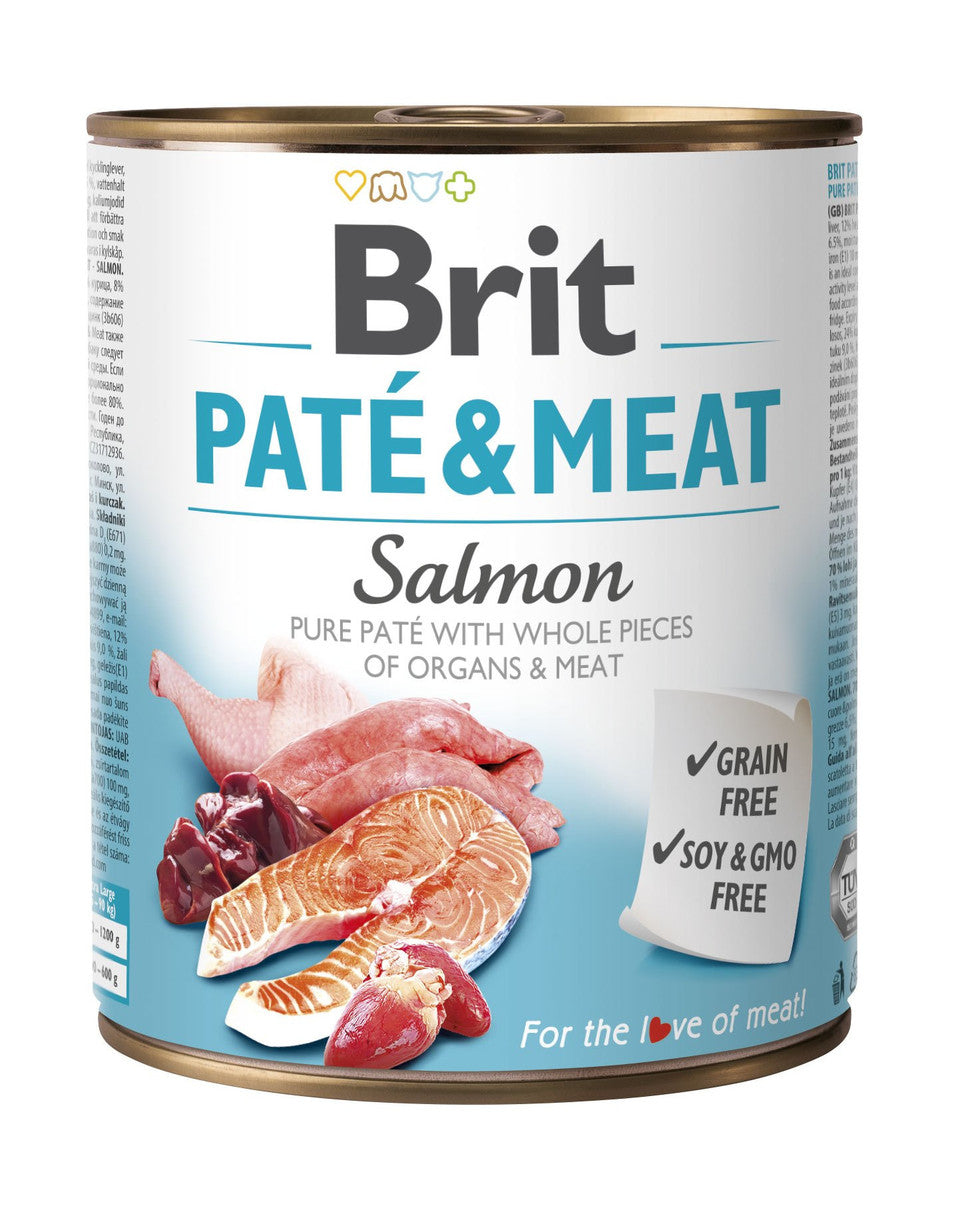 Brit Pate & Meat Salmón